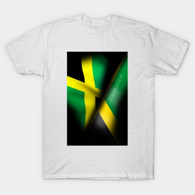 Jamaica Flag T-Shirt by SweetDelight33